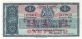 British Linen Bank 1 Pound, 13. 6.1967
